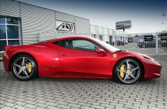 Ferrari 458 Rosso Fuoco CarbonSeats