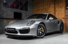 Porsche 911 3,8 Turbo S, BURMESTER, ALCANTARA, GT SILVER