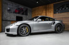 Porsche 911 3,8 Turbo S, BURMESTER, ALCANTARA, GT SILVER