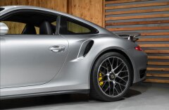 Porsche 911 3,8 Turbo S, BURMESTER, ALCANTARA, GT SILVER
