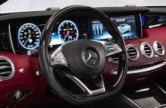 Mercedes-Benz Třídy S S500 coupe AMG 4M, Designo, night, CZ