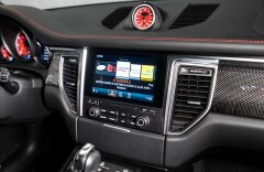Porsche Macan Turbo, panorama, sport chrono, vzduch, CZ