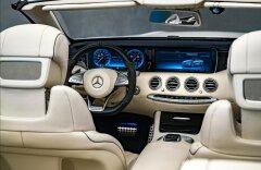 Mercedes-Benz Třídy S 63 AMG cabrio 4Matic, keramiky, karbon, Burmester