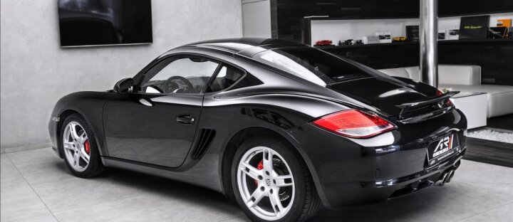 Porsche Cayman S Sport Chrono, PASM, sportovní výfuk, CZ