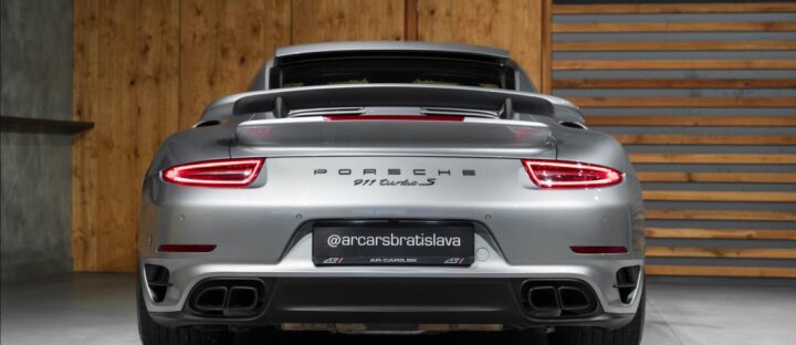 Porsche 911 3,8 Turbo S, BURMESTER, ALCANTARA, GT SILVER