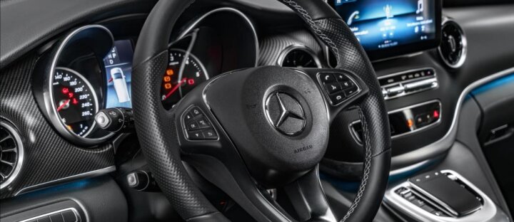 Mercedes-Benz Třídy V V 300d 4M L AMG, vzduch, nezávislé, avantgarde