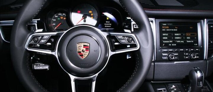 Porsche Macan Diesel S, Vzduch, Ventilace, Sportovní sedadla
