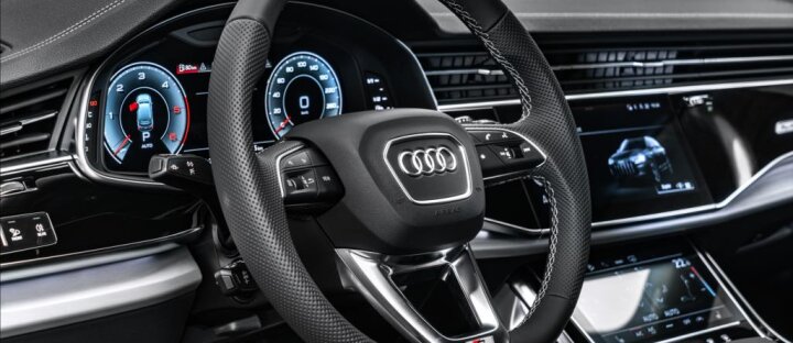 Audi Q7 50 TDI Q, S-line, Matrix, Vzduch, Black