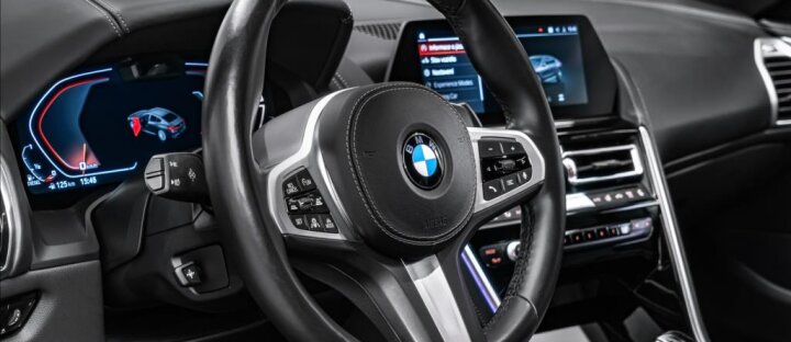 BMW Řada 8 840d xDrive GC M-paket, laser, soft, head-up