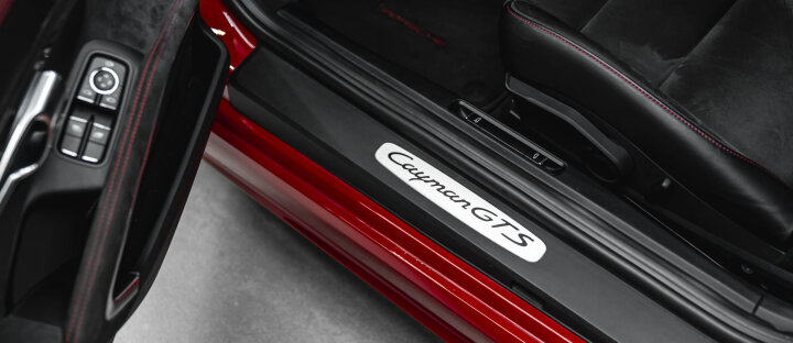 Porsche Cayman 718 Cayman GTS, Porsche approved, Alcantara, Chrono