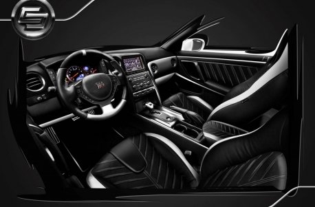 Exkluzivní úprava interiéru Nissan GTR