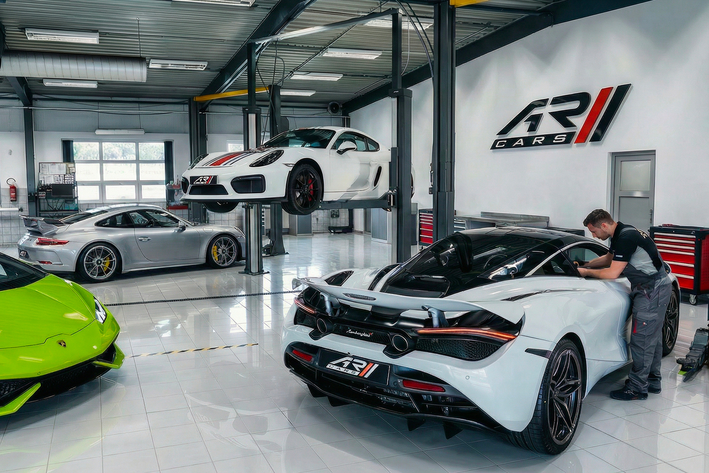Servisování luxusních a sportovních vozidel